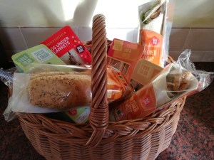 Impressive selection of sandwiches