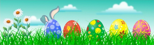 Easter Eggs and Bunny Ears