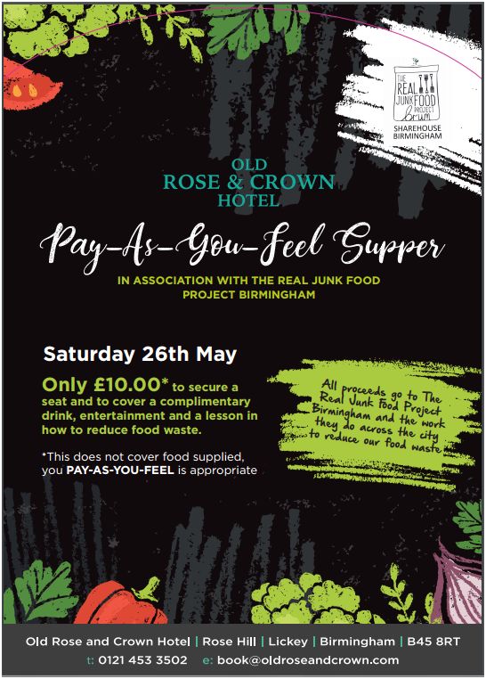 Old Rose & Crown Supper